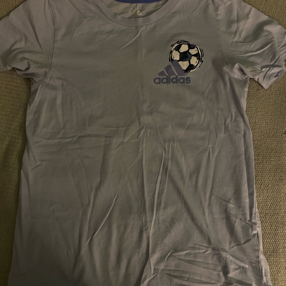 Adidas light Blue Soccer T-Shirt